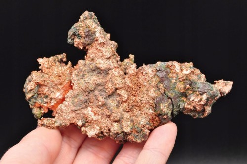 * MIEDŹ RODZIMA USA ZJAWISKOWY OKAZ PIĘKNY METALICZNY POŁYSK NR 1 *