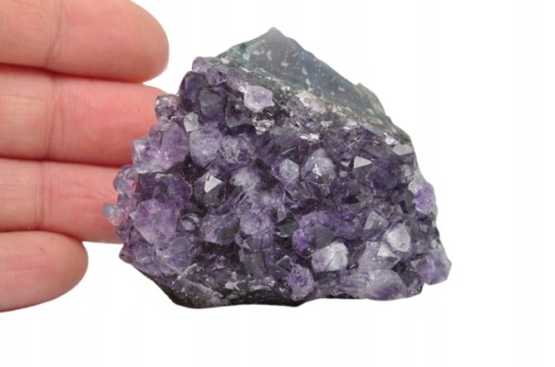 * AMETYST SZCZOTKA URUGWAJ NATURALNY KOLOR MINERAŁ DO KOLEKCJI NR 14 *