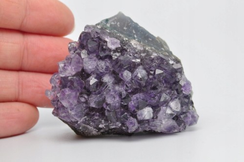 * AMETYST SZCZOTKA URUGWAJ NATURALNY KOLOR MINERAŁ DO KOLEKCJI NR 14 *