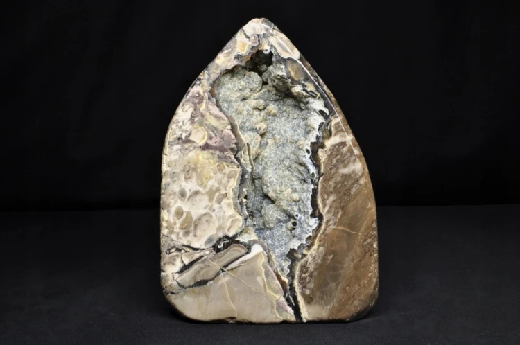 * AGAT CHINY STOJĄCY MINERAŁ NATURALNA GEODA ZJAWISKOWE KRYSZTAŁY NR 1 *