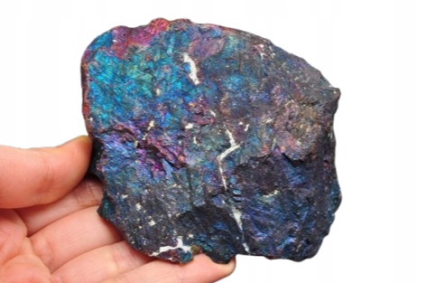 * CHALKOPIRYT MEKSYK ZASKAKUJĄCY MINERAŁ NIEBIESKA BARWA NR 2 *