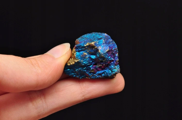 * CHALKOPIRYT MEKSYK MAŁY ZASKAKUJĄCY MINERAŁ WIELOKOLOROWA BARWA NR 1 *