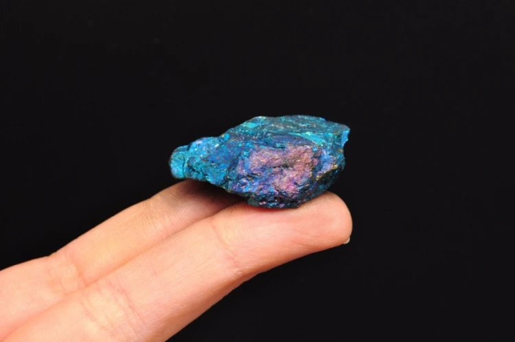 * CHALKOPIRYT MEKSYK ŚLICZNY MINERAŁ PIĘKNY NIEBIESKI KOLOR NR 12 *
