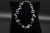 * KWARC TYTANOWY KRYSZTAŁ GÓRSKI TYTANIUM AURA BRAZYLIA ŚLICZNA BRANSOLETKA