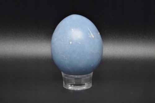 * ANGELIT PERU BŁĘKITNE JAJKO KAMIEŃ NATURALNY EFEKTOWNY POLER NR EGG01 *