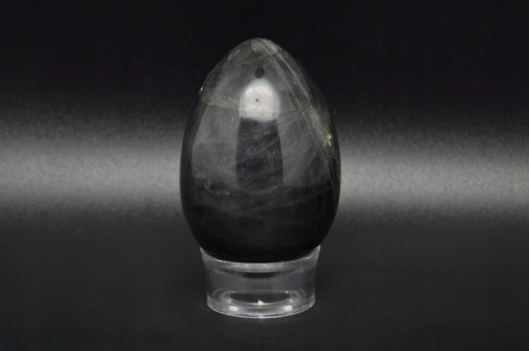 * LABRADORYT MADAGASKAR JAJKO NIEBIESKI POŁYSK NATURALNY KAMIEŃ NR EGG15 *