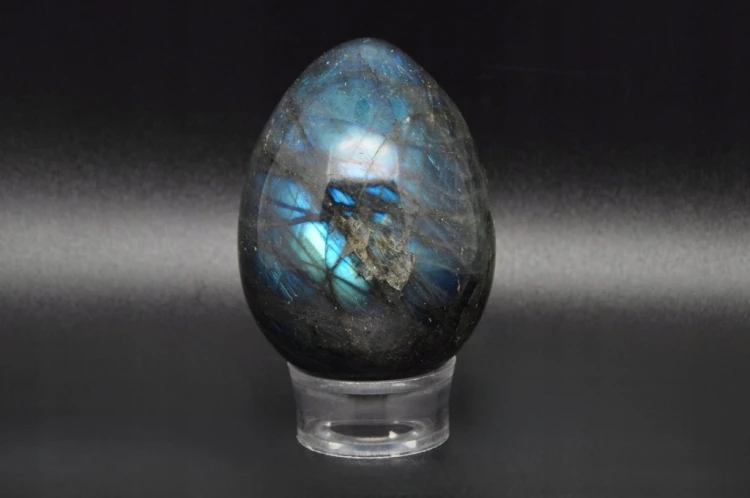 * LABRADORYT MADAGASKAR JAJKO FANTASTYCZNY MINERAŁ DO KOLEKCJI NR EGG41 *