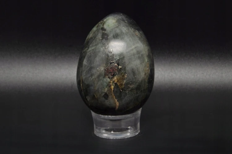 * LABRADORYT MADAGASKAR JAJKO FANTASTYCZNY MINERAŁ DO KOLEKCJI NR EGG41 *