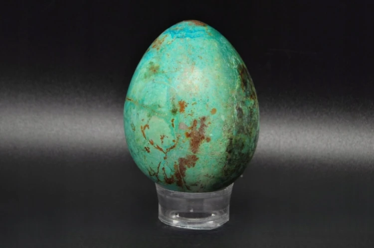 * CHRYZOKOLA PERU JAJKO INTENSYWNY KOLOR OKAZ DLA KOLEKCJONERA NR EGG31 *