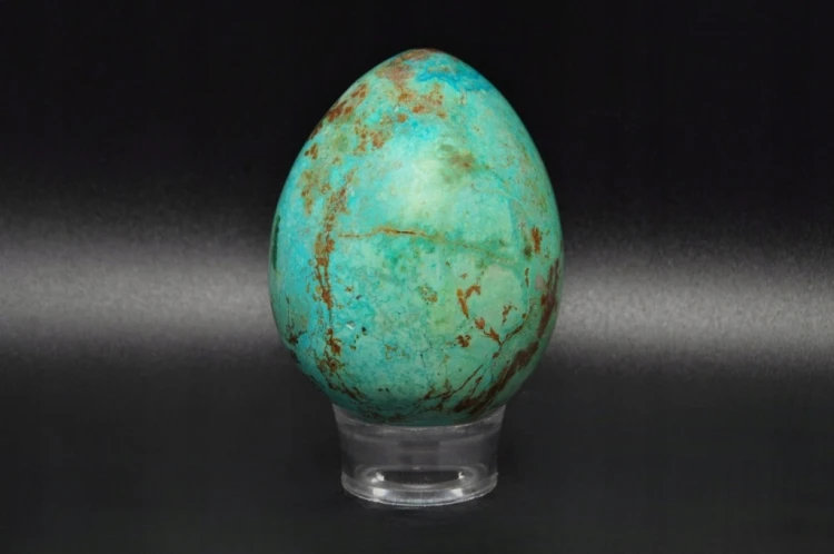 * CHRYZOKOLA PERU JAJKO INTENSYWNY KOLOR OKAZ DLA KOLEKCJONERA NR EGG31 *