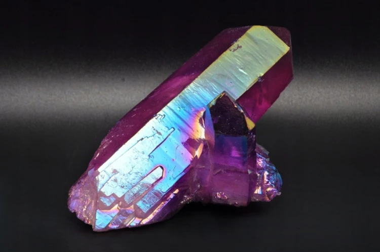 * KWARC FIOLETOWY KRYSZTAŁ GÓRSKI PURPLE AURA BRAZYLIA ZROST PIĘKNY OKAZ 3