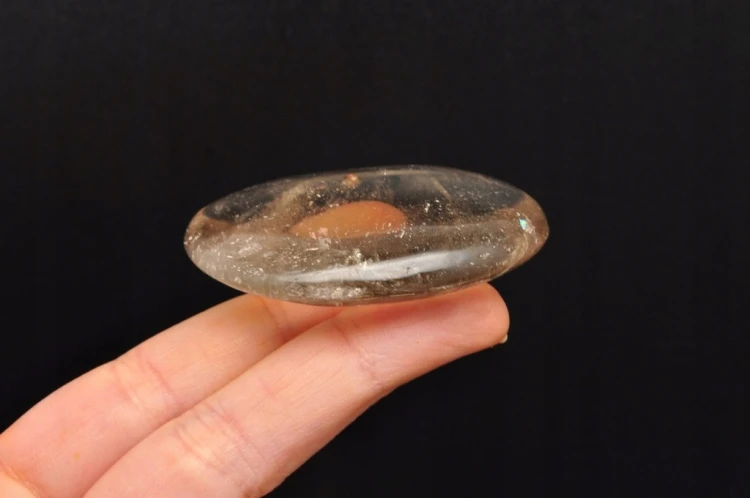 * KWARC DYMNY MADAGASKAR UROKLIWY JASNY OKAZ PALM STONE NR GKD07 *