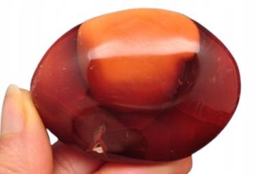 * KARNEOL MADAGASKAR INTERESUJĄCY OKAZ KAMIEŃ NATURALNY NR KG11 *
