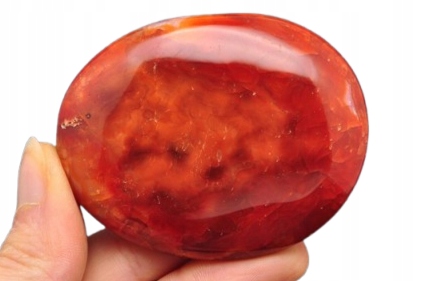 * KARNEOL MADAGASKAR ELEGANCKI MINERAŁ GŁĘBOKA BARWA NR KG04 *
