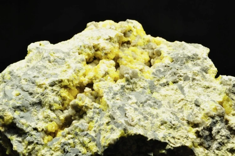 * SIARKA POLSKA INTERESUJĄCY MINERAŁ DO KOLEKCJI MOCNA NATURALNA BARWA NR 1