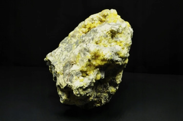 * SIARKA POLSKA INTERESUJĄCY MINERAŁ DO KOLEKCJI MOCNA NATURALNA BARWA NR 1
