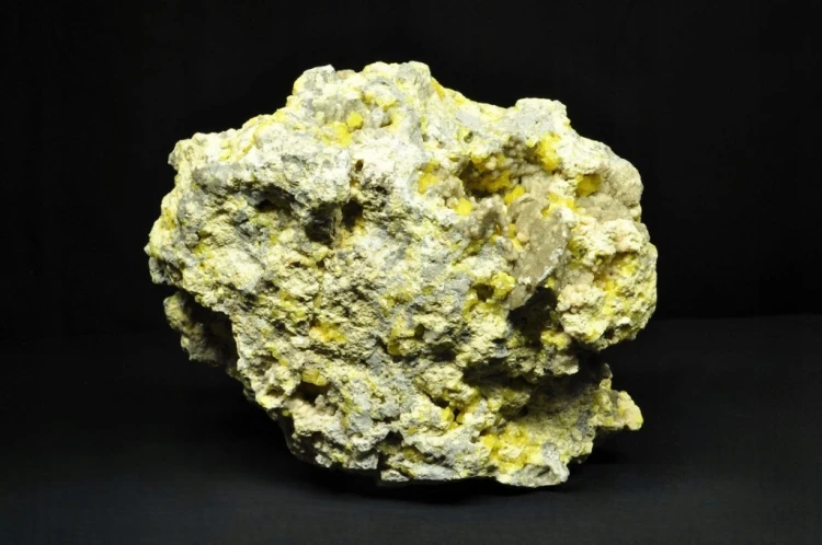 * SIARKA POLSKA INTERESUJĄCY MINERAŁ DO KOLEKCJI MOCNA NATURALNA BARWA NR 1