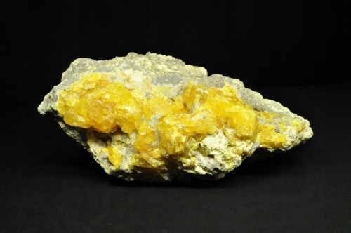 * SIARKA POLSKA PIĘKNY MINERAŁ DO KOLEKCJI INTENSYWNA NATURALNA BARWA NR 2