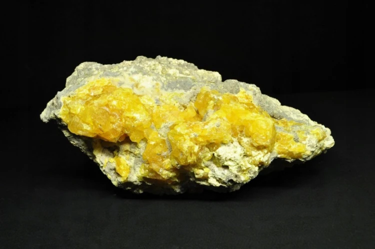 * SIARKA POLSKA PIĘKNY MINERAŁ DO KOLEKCJI INTENSYWNA NATURALNA BARWA NR 2
