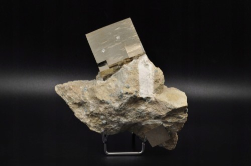 * PIRYT KOSTKA NA SKALE HISZPANIA ZJAWISKOWY MINERAŁ DO KOLEKCJI NR 1 *