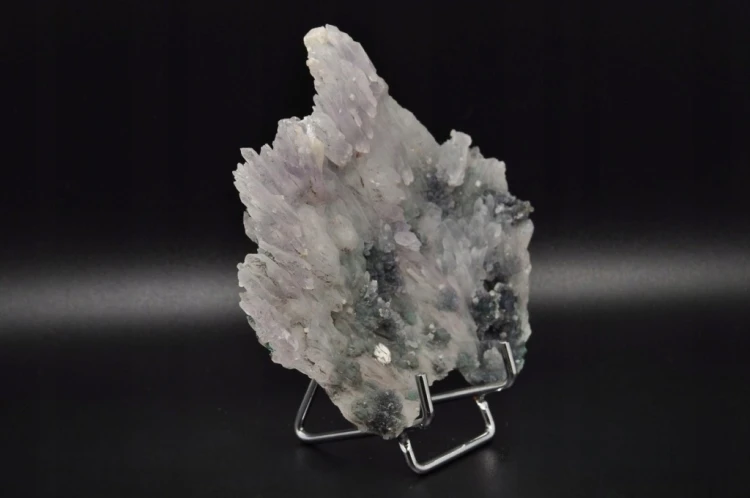 * KWARC AMETYST KWIATOWY BRAZYLIA ZJAWISKOWY PRZEKRÓJ SUROWY MINERAŁ NR 1 *