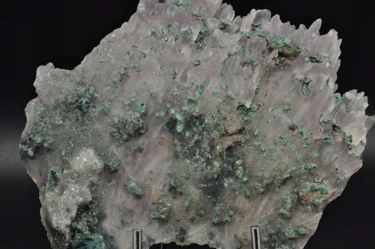 * KWARC AMETYST KWIATOWY BRAZYLIA ZJAWISKOWY PRZEKRÓJ SUROWY MINERAŁ NR 1 *