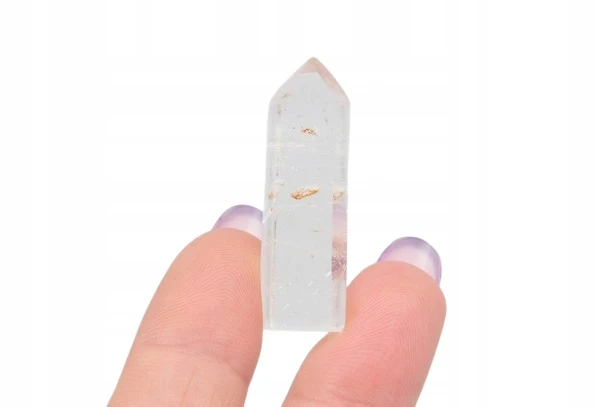 * KRYSZTAŁ GÓRSKI BRAZYLIA MAŁY OBELISK DOSKONAŁY DO KOLEKCJI NR 7 *