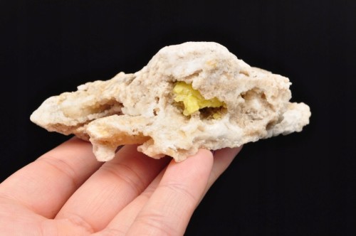 * SIARKA POLSKA NATURALNY KAMIEŃ CIEKAWY PRZEKRÓJ ŻÓŁTA BARWA NR 4 *
