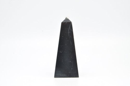 * ONYKS PAKISTAN PIĘKNA WIEŻA OBELISK CZARNA BARWA NR 1 *