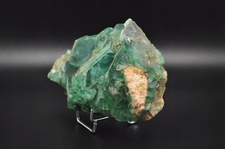 * FLUORYT MADAGASKAR ZIELONA SZCZOTKA DOSKONAŁY DO DEKORACJI OKAZ NR 3 *