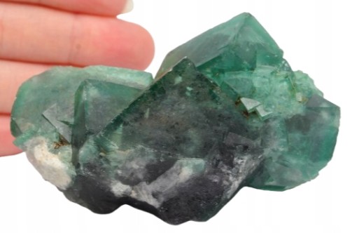 * FLUORYT MADAGASKAR ZIELONA SZCZOTKA IDEALNA DO KOLEKCJI MINERAŁ NR 6 *