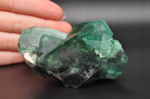 * FLUORYT MADAGASKAR ZIELONA SZCZOTKA IDEALNA DO KOLEKCJI MINERAŁ NR 6 *