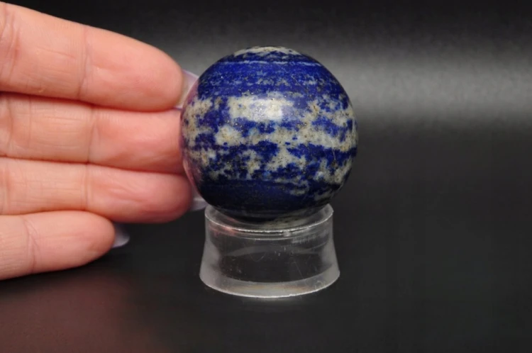 * LAPIS LAZULI AFGANISTAN KULA MINERAŁ NATURALNY IDEALNY DO KOLEKCJI NR 7 *