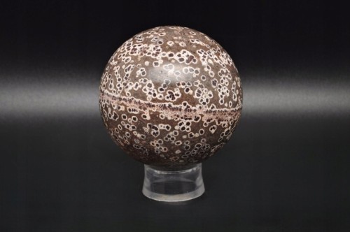 * JASPIS ORBIKULARNY OCEANICZNY KULA CIEKAWY NIESPOTYKANY WZÓR NR 2 *
