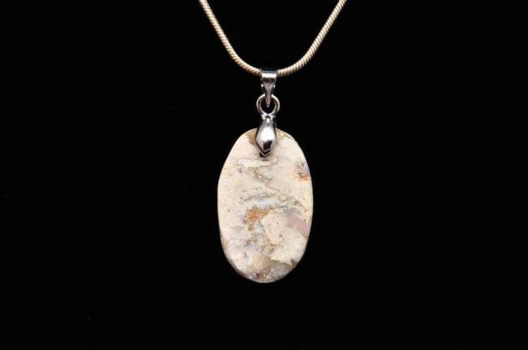 * OPAL RÓŻOWY PERU CUDOWNA ZAWIESZKA NATURALNA BIŻUTERIA NR 2 *