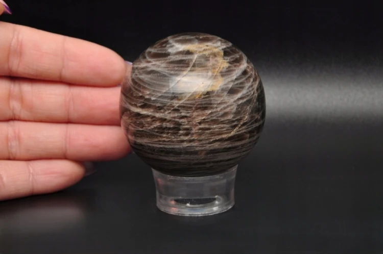 * KAMIEŃ KSIĘŻYCOWY MADAGASKAR MOONSTONE KULA KAMIEŃ JAKO PREZENT NR 6 *