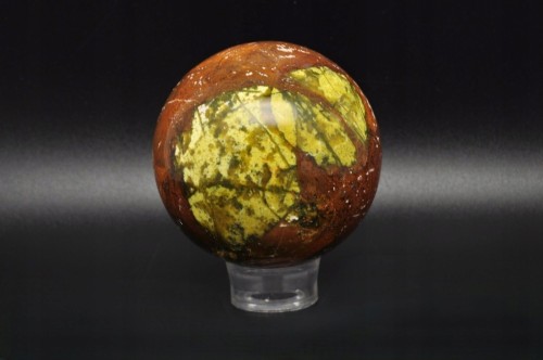 * OPAL ZIELONY MADAGASKAR KULA PIĘKNA ZIELONA BARWA ŚLICZNY POŁYSK NR 2 *