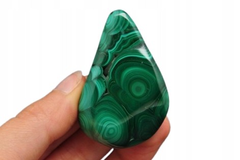 * MALACHIT ZAMBIA UROCZY MAŁY OKAZ ŚLICZNY MINERAŁ NR 18 *