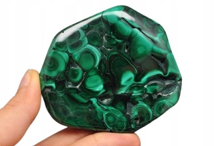 * MALACHIT ZAMBIA INTERESUJĄCY OKAZ ŚLICZNY MINERAŁ NR 11 *