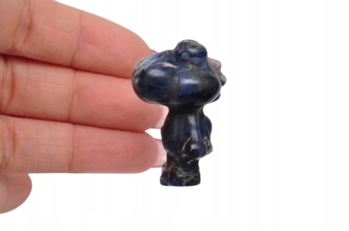 * SODALIT BRAZYLIA FIGURKA RZEŹBA INTERESUJĄCY KSZTAŁT DINOZAUR NR 15 *