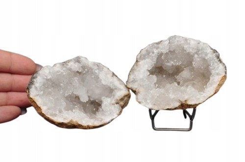 * GEODA KWARCOWA NATURALNA MAROKO PIĘKNY ŚRODEK NATURALNY MINERAŁ NR 3 *