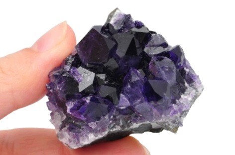 * AMETYST SZCZOTKA URUGWAJ INTENSYWNY KOLOR NAURALNY MINERAŁ 5 *
