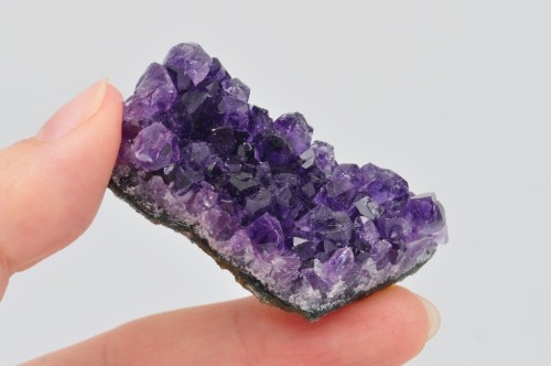 * AMETYST SZCZOTKA URUGWAJ ŚLICZNY MALUTKI OKAZ NATURALNY MINERAŁ NR 9 *