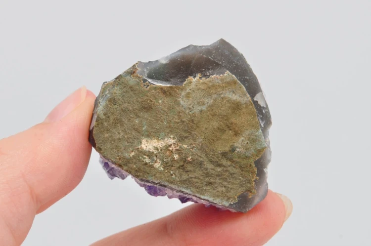 * AMETYST SZCZOTKA URUGWAJ MAŁY MINERAŁ UROCZE KRYSZTAŁY NR 12 *