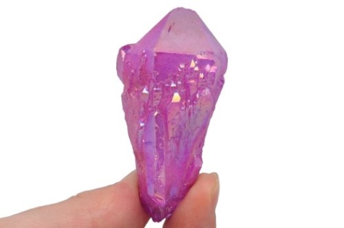 * KWARC PINK AURA KRYSZTAŁ GÓRSKI MADAGASKAR UROKLIWY MINERAŁ NR 11 *