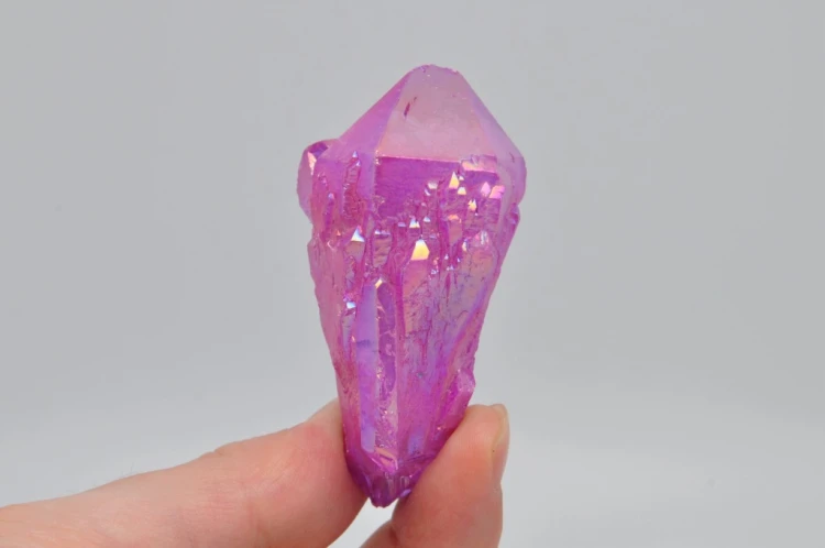* KWARC PINK AURA KRYSZTAŁ GÓRSKI MADAGASKAR UROKLIWY MINERAŁ NR 11 *