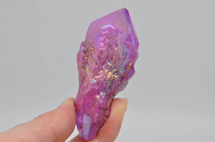 * KWARC PINK AURA MADAGASKAR PRZEPIĘKNY KRYSZTAŁ SUPER JAKOŚĆ NR 10 *