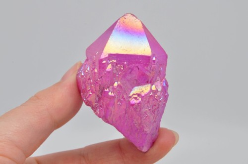 * KWARC PINK AURA KRYSZTAŁ GÓRSKI MADAGASKAR PIĘKNA AURORA NR 8 *