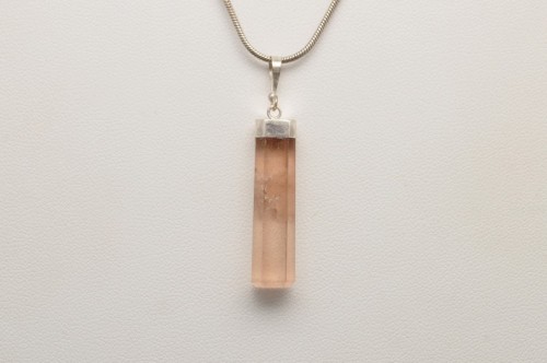 * TOPAZ PAKISTAN ELEGANCKA ZAWIESZKA PIĘKNY MINERAŁ SREBRO 925 NR 21 *