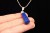 * LAPIS LAZULI ELEGANCKA ZAWIESZKA SREBRO 925 GŁĘBOKA BARWA NR 4 *